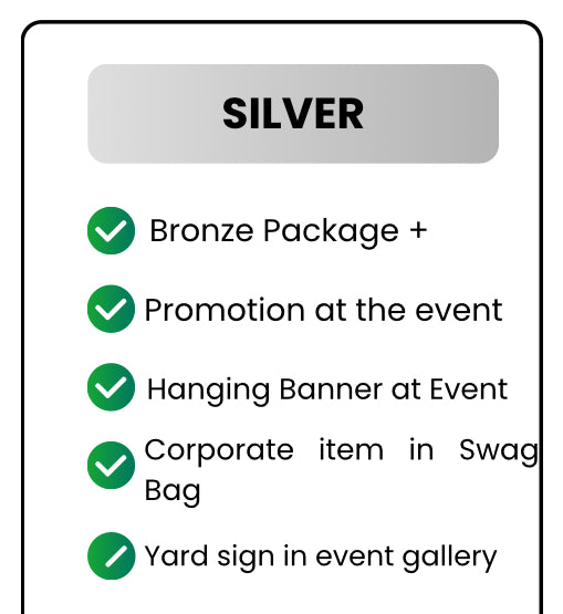 Silver Sponsor Adult Registration